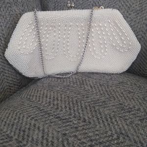 VINTAGE 1960s evening clutch